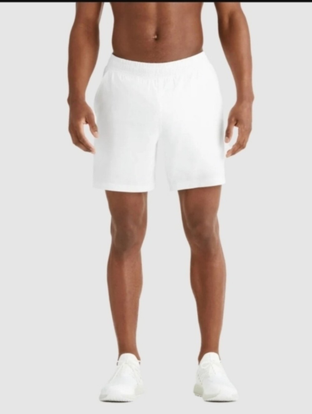 Rhone 7" Mako Short Lined Bright White XL NWT
